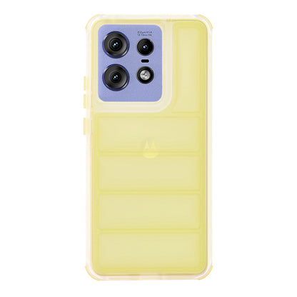 Coque pour Motorola Edge 50 Pro, Techsuit, Wave Shield, Jaune