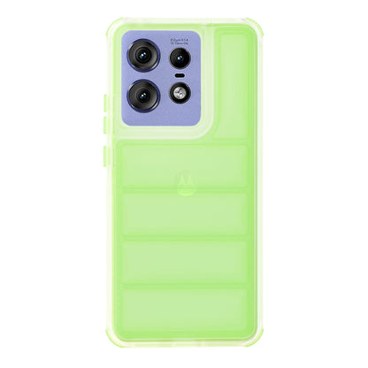 Coque pour Motorola Edge 50 Pro, Techsuit, Wave Shield, Vert