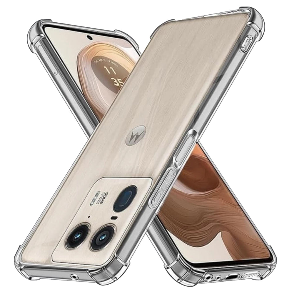 Coque pour Motorola Edge 50 Ultra, Techsuit, Antichoc Claire, Transparente
