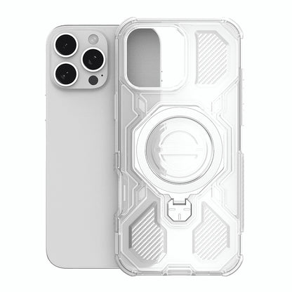 Coque pour Motorola Edge 60 Fusion / Edge 60, Techsuit, Carbon Shield Pro, Blanc