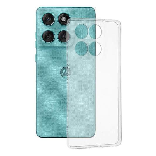Coque pour Motorola Edge 60 Fusion / Edge 60, Techsuit, Claire, Transparente
