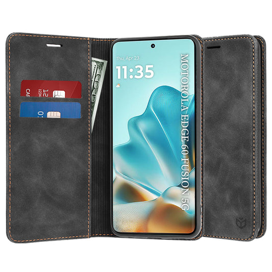 Coque pour Motorola Edge 60 Fusion / Edge 60, Techsuit, Confy, Noire