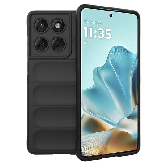 Coque pour Motorola Edge 60 Fusion / Edge 60, Techsuit, Magic Shield, Noire