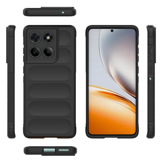 Coque pour Motorola Edge 60 Fusion / Edge 60, Techsuit, Magic Shield, Noire