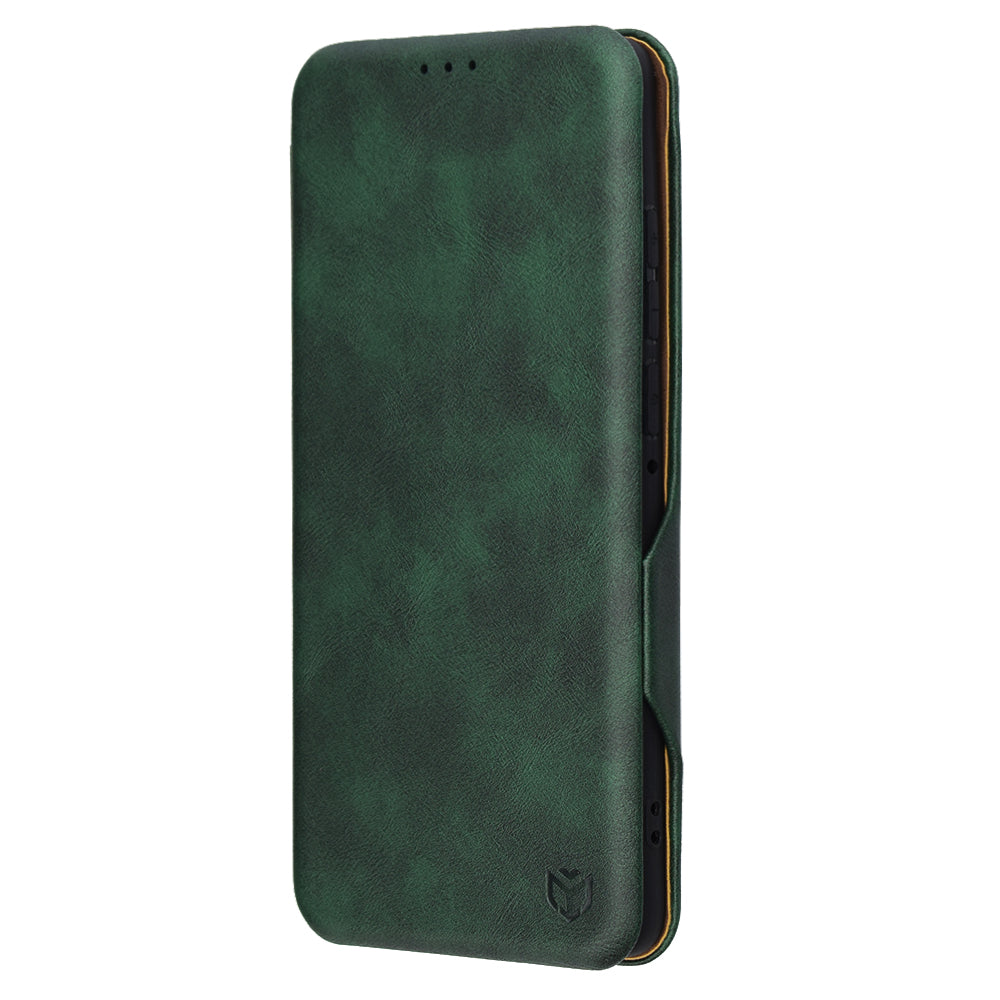 Coque pour Motorola Edge 60 Fusion / Edge 60, Techsuit, Safe Wallet Plus, Vert