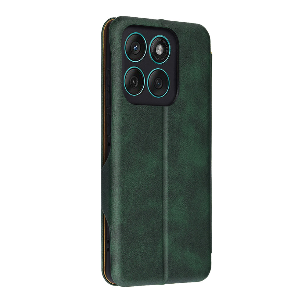 Coque pour Motorola Edge 60 Fusion / Edge 60, Techsuit, Safe Wallet Plus, Vert