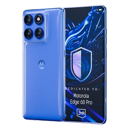 Coque pour Motorola Edge 60 Pro, 3MK, Clear, Transparente