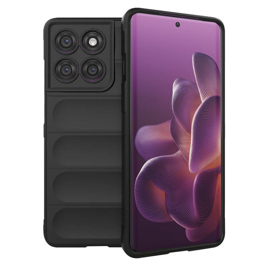 Coque pour Motorola Edge 60 Pro, Techsuit, Magic Shield, Noire