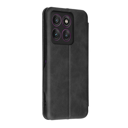 Coque pour Motorola Edge 60 Pro, Techsuit, Safe Wallet Plus, Noire
