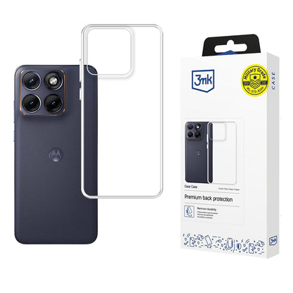 Coque pour Motorola Edge 70 Fusion, 3MK, Claire, Transparente
