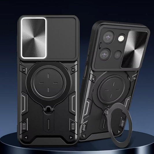 Étui pour Motorola Edge 70 Fusion, Techsuit, CamGuard Pro, Noir