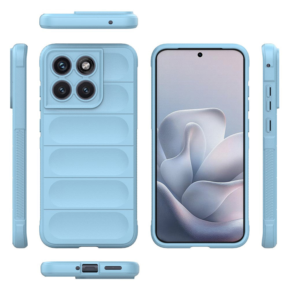 Coque pour Motorola Edge 70 Fusion, Techsuit, Magic Shield, Bleu