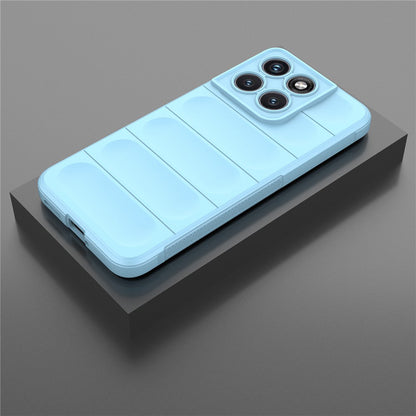 Coque pour Motorola Edge 70 Fusion, Techsuit, Magic Shield, Bleu