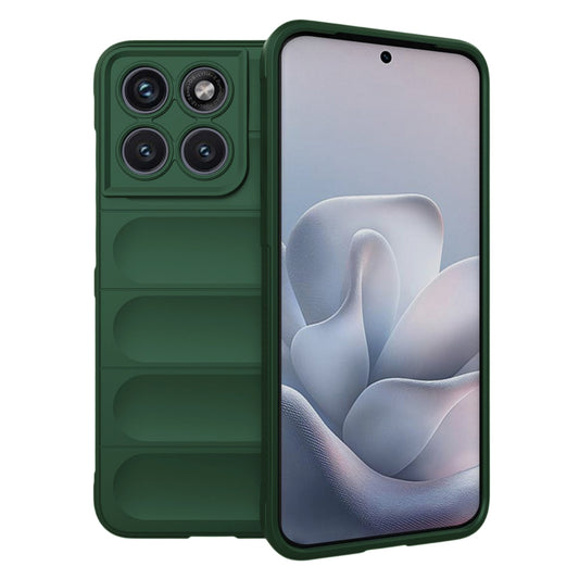 Coque pour Motorola Edge 70 Fusion, Techsuit, Magic Shield, Vert