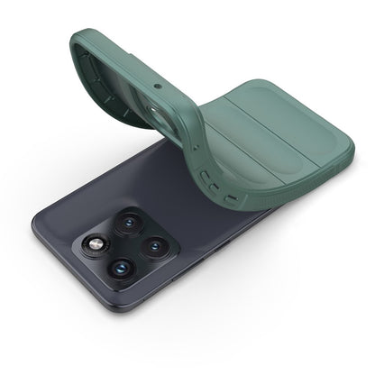 Coque pour Motorola Edge 70 Fusion, Techsuit, Magic Shield, Vert