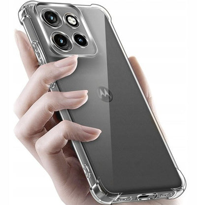 Étui pour Motorola Edge 70 Fusion, Techsuit, Shockproof Clear, Transparent