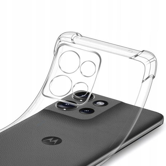 Étui pour Motorola Edge 70 Fusion, Techsuit, Shockproof Clear, Transparent