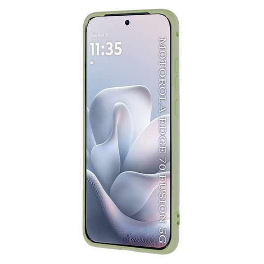 Coque pour Motorola Edge 70 Fusion, Techsuit, SoftFlex, Matcha