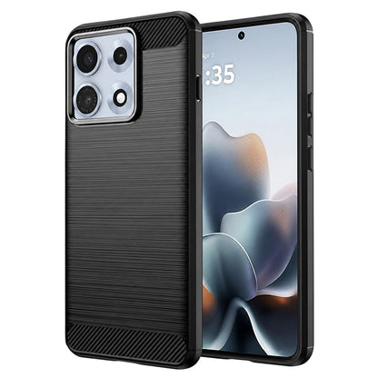Coque pour Motorola Edge 70 Max, Techsuit, Carbone, Noire