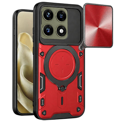 Coque pour Motorola Edge 70 Pro, Techsuit, CamGuard Pro, Rouge