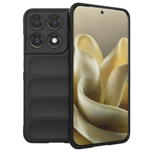 Coque pour Motorola Edge 70 Pro, Techsuit, Magic Shield, Noire