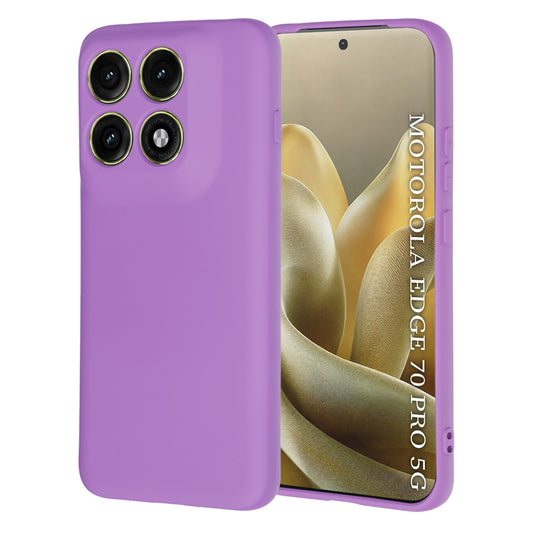 Coque pour Motorola Edge 70 Pro, Techsuit, SoftFlex, Violet