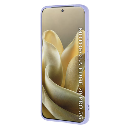 Coque pour Motorola Edge 70 Pro, Techsuit, SoftFlex, Violet Clair