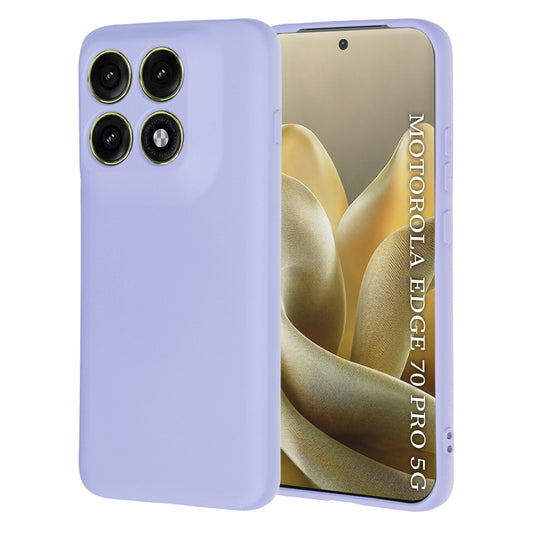 Coque pour Motorola Edge 70 Pro, Techsuit, SoftFlex, Violet Clair