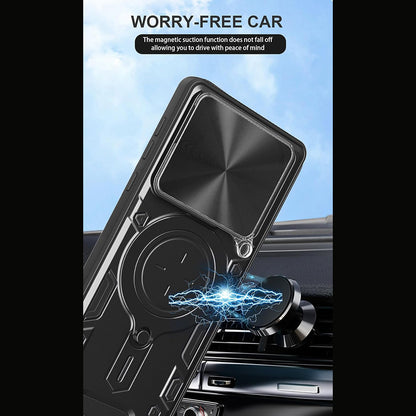 Case for Motorola Edge 70, Techsuit, CamGuard Pro, Purple