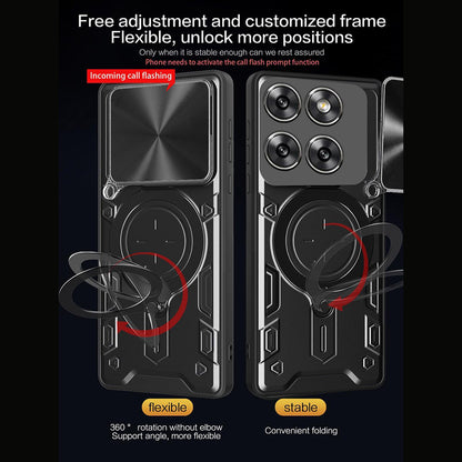 Case for Motorola Edge 70, Techsuit, CamGuard Pro, Purple