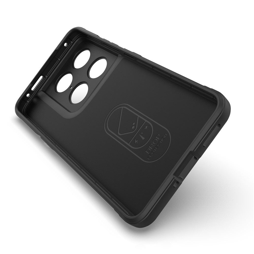 Coque pour Motorola Edge 70 Ultra / Signature, Techsuit, Magic Shield, Noire