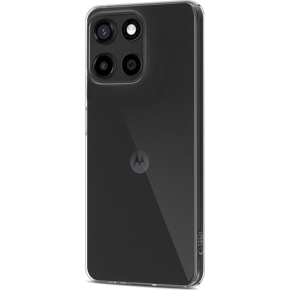 Étui pour Motorola Moto G56, Tech-Protect, Flexair, Transparent