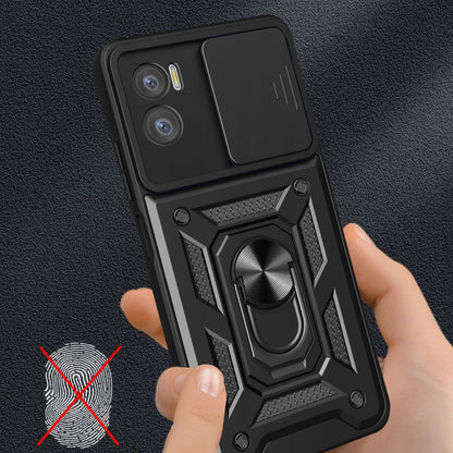 Étui pour Motorola Moto E22i / E22, Techsuit, CamShield, Bleu