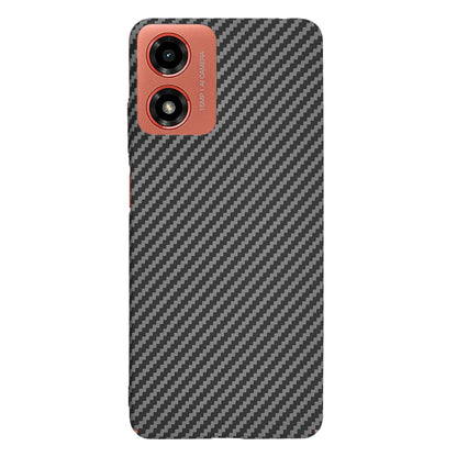 Coque pour Motorola Moto G04s / E14 / G04 / G24, Techsuit, Carbonite FiberShell, Noire