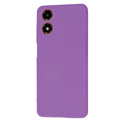 Étui pour Motorola Moto G04s / E14 / G04, Techsuit, SoftFlex, Mauve