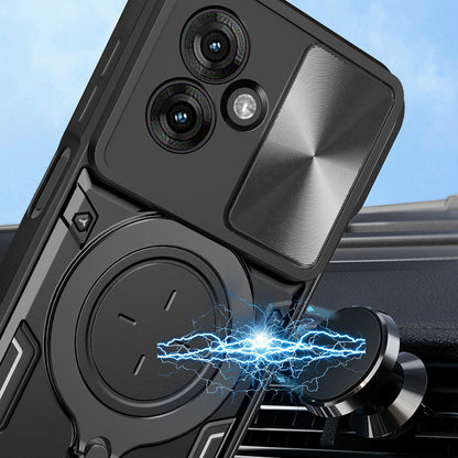 Étui pour Motorola Moto G06, Techsuit, CamGuard Pro, Noir