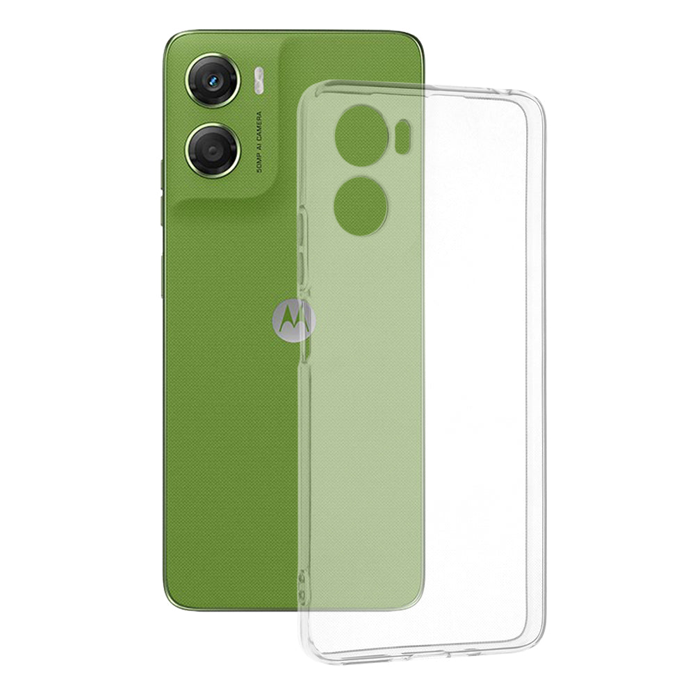 Case for Motorola Moto G06, Techsuit, Clear, Transparent