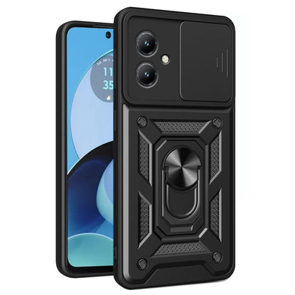 Coque pour Motorola Moto G14, Techsuit, CamShield, Noire