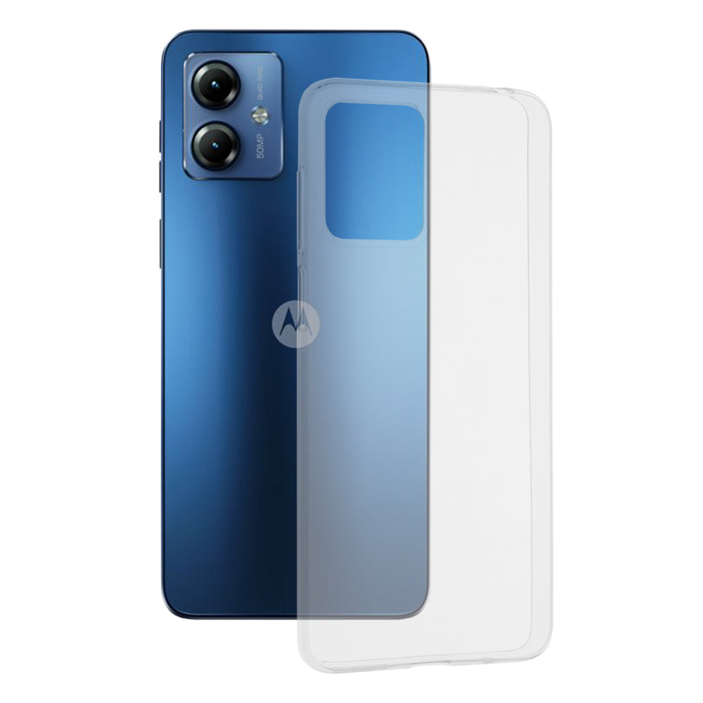 Coque pour Motorola Moto G14, Techsuit, Claire, Transparente