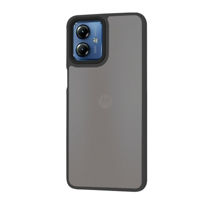 Case for Motorola Moto G14, Techsuit, HaloFrost, Black