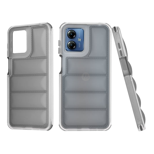 Coque pour Motorola Moto G14, Techsuit, Wave Shield, Noire