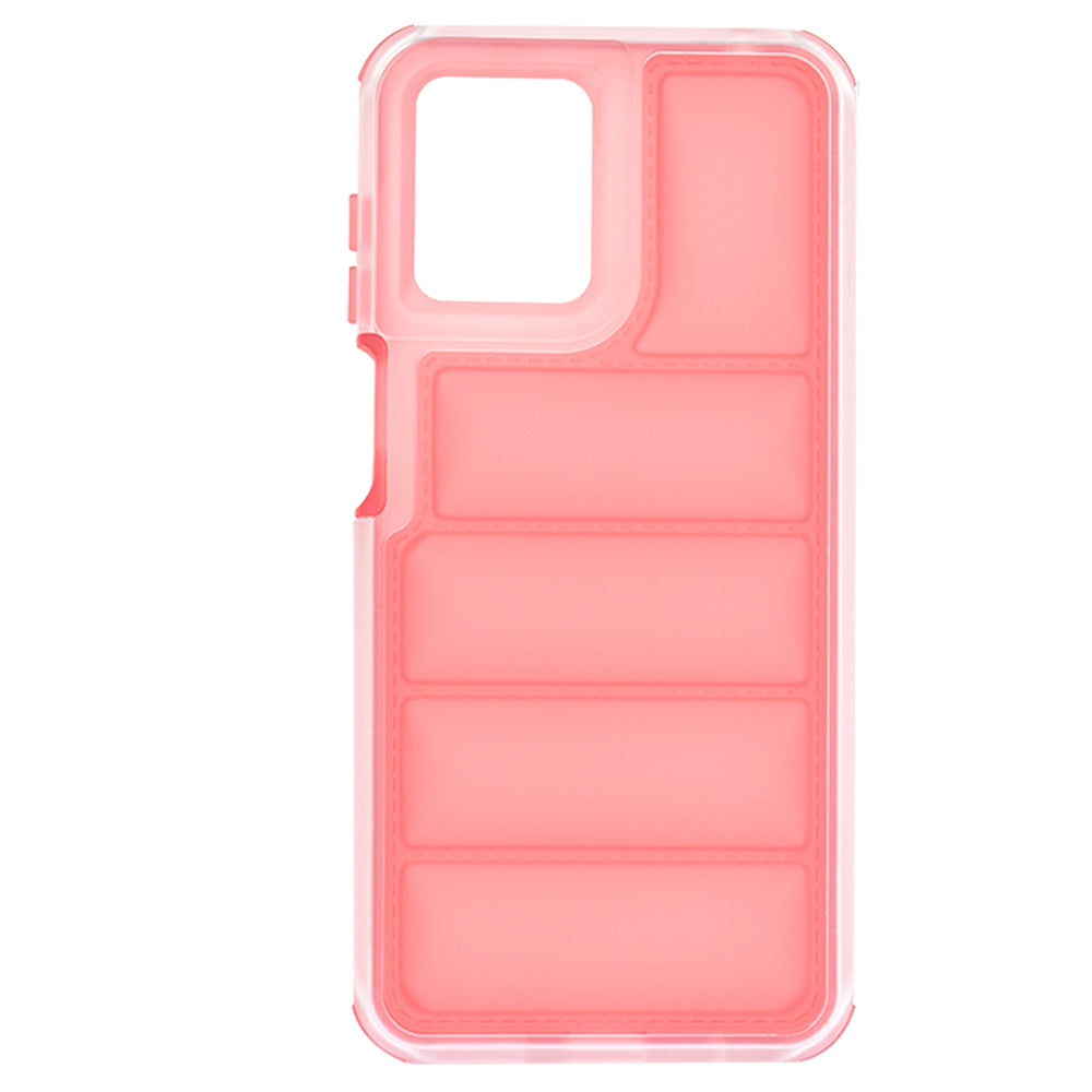 Coque pour Motorola Moto G14, Techsuit, Wave Shield, Rouge