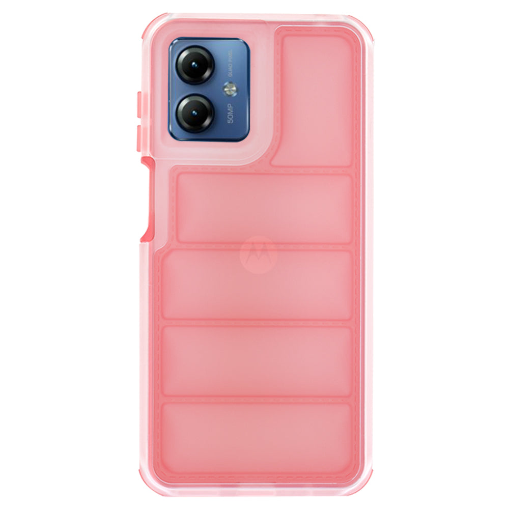 Coque pour Motorola Moto G14, Techsuit, Wave Shield, Rouge