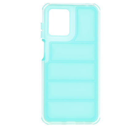Coque pour Motorola Moto G14, Techsuit, Wave Shield, Turquoise