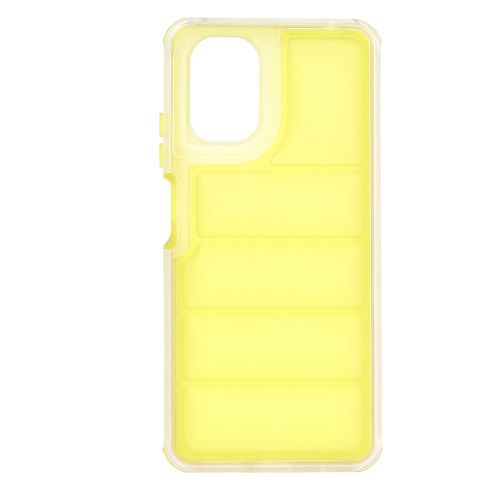 Coque pour Motorola Moto G24 Power, Techsuit, Wave Shield, Jaune