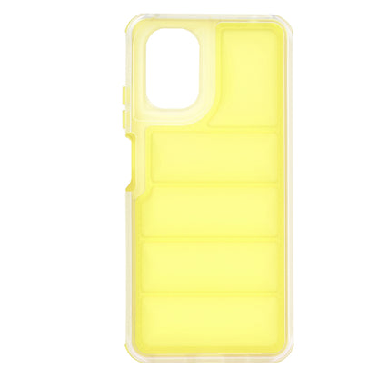 Coque pour Motorola Moto G24 Power, Techsuit, Wave Shield, Jaune