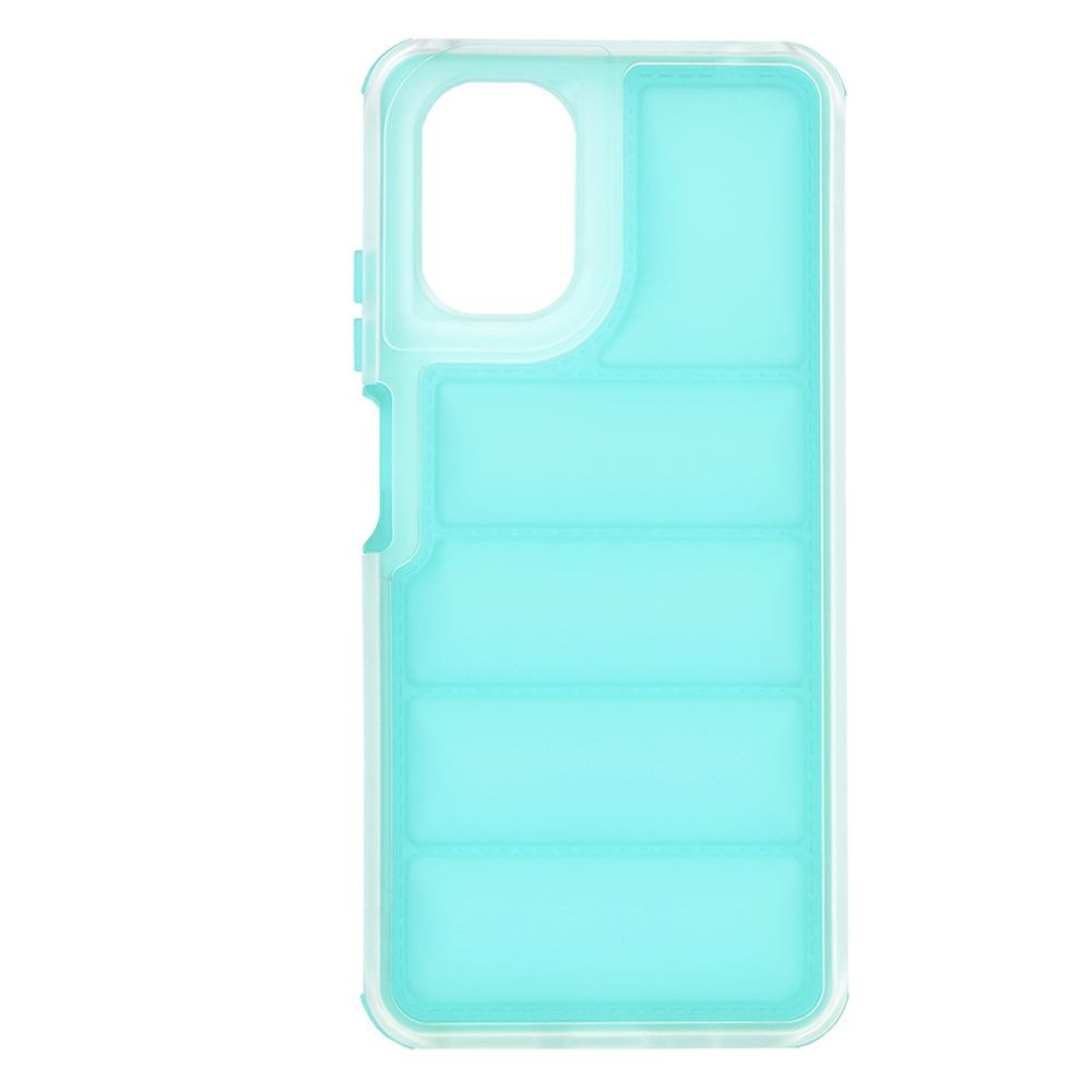 Case for Motorola Moto G24 Power, Techsuit, Wave Shield, Turquoise