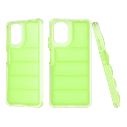 Coque pour Motorola Moto G24 Power, Techsuit, Wave Shield, Vert