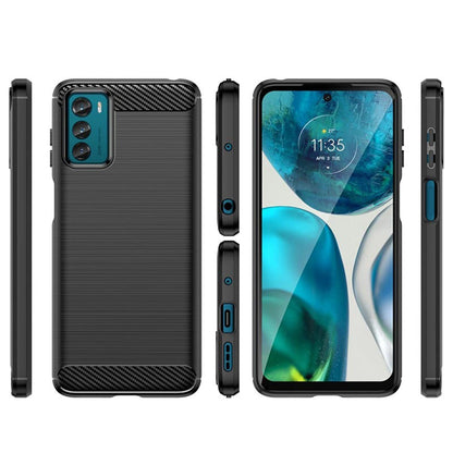 Coque pour Motorola Moto G42, Techsuit, Carbone, Noire