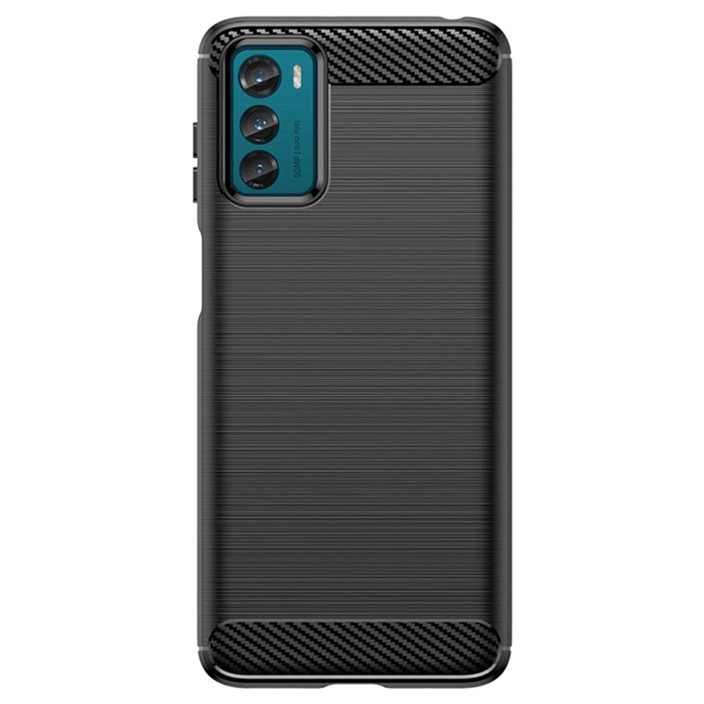 Coque pour Motorola Moto G42, Techsuit, Carbone, Noire